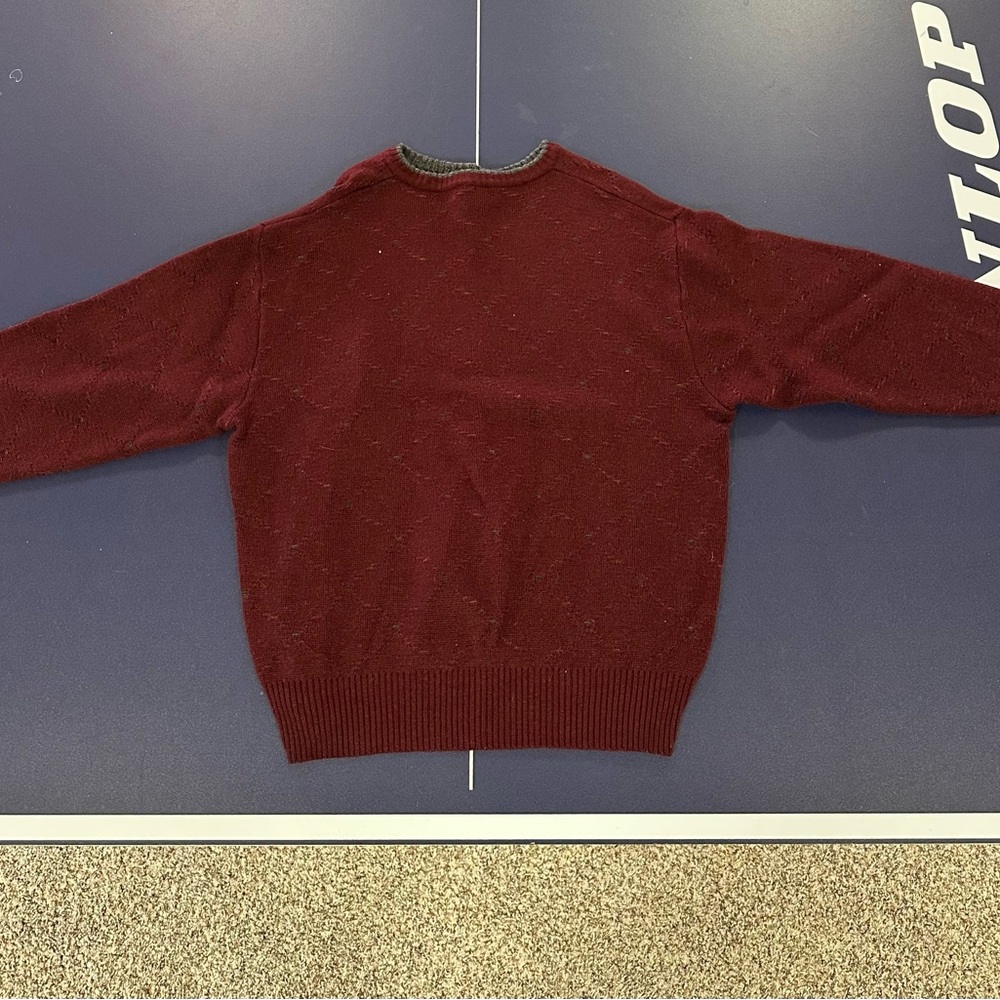 Men's Burgundy Sweater